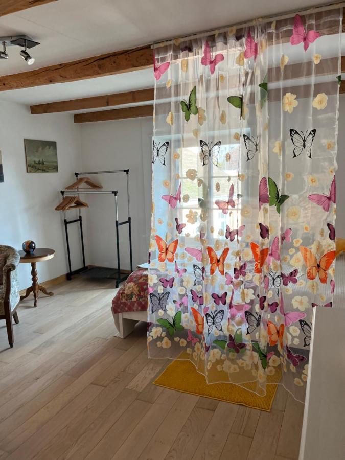 Chambre Papillon Avec Acces Terasse La Neuveville Ngoại thất bức ảnh